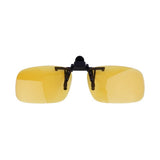 HULIANFU Unisex Clip Polarized Sunglasses Driving Night Vision Clip-on Flip-up Lens Sunglasses Cool Eyewear Clip On Lens Anti-UV 400