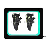 HULIANFU Magnetic levitation shoes display stand,360 degree rotating floating sneaker stand of holding different weight
