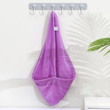 HULIANFU Towel Women Adult Bathroom Absorbent Quick-Drying Bath Thicker Shower Long Curly Hair Cap Microfiber Wisp Dry Head Hair Towel