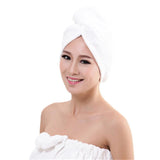 HULIANFU Microfiber Bath Towel Hair Dry Quick Drying Lady Bath Towel Soft Shower For Woman Man Turban Head Wrap Bathing Tools