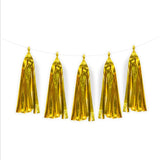 HULIANFU Tissue Paper Tassels Birthday Party Decoration Hanging Garland Ribbon Curtain Baby Shower Decor Parti  Celebration Supplies