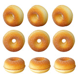 HULIANFU Simulation donuts, soft kitchen decoration, fake bread set, gourmet photography props, children  photography model toys