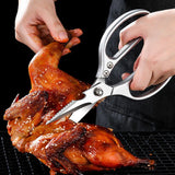 HULIANFU Multifunctional Kitchen Tools Kitchen Scissors Stainless Steal Meat Vegetable Cutting Scissors Chicken Bone Scissor Can Opener
