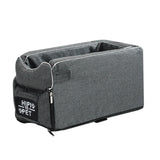HULIANFU Puppy Cat Bed for Car Portable Dog Bed Travel Dog Carrier Protector for Samll Dogs Safety Car Central Control Pet Seat Chihuahua