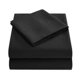 HULIANFU Multi Colors Bed Sheet Sets Soft Bed Sheets Twin/Full/Queen/King Size Bedroom Flat Sheet + Fitted Sheet + Pillow Case XF1026-1