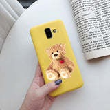 HULIANFU Phone Case for Cover Samsung Galaxy J6  case For Coque Fundas Samsung J6  J 6 Plus  Cases Silicone Soft Back Cover