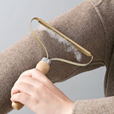 HULIANFU Portable Lint Remover Pet Hair Remover Brush Manual Lint Roller Sofa Clothes Cleaning Lint Brush Fuzz Fabric Shaver Brush Tool