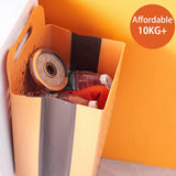 HULIANFU Large Portable Bathroom Folding Dirty Clothes Storage Basket Household Wall Hanging Punch-Free Laundry Basket Put Clothes Bucket
