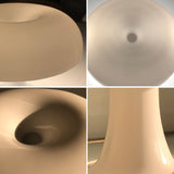 HULIANFU Italy Designer Led Mushroom Table Lamp for Hotel Bedroom Bedside Living Room Decoration Lighting Modern Minimalist Desk Lights