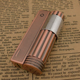 HULIANFU Retro Flint Lighter Grinding Wheel Classic Metal Flint Lighter Metal Petrol Windproof Portable Cigarette Lighter Gadgets For Man