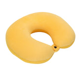 HULIANFU U-shaped Travel Pillow Soft Pillow Cushion To Protect The Neck and Cervical Spine Plush Pillowcase for Outdoor Travel Aircraft