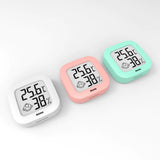 HULIANFU Mini LCD Digital Thermometer Hygrometer Indoor Room Electronic Temperature Humidity Meter Sensor Gauge Weather Station for Home