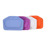 HULIANFU Soft Bathtub Pillow Headrest Waterproof PVC Bath Pillows Cushion Head Neck Rest Pillows With Suction Cups Bathroom Accessories