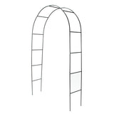 HULIANFU Iron Wedding Arch Decorative Garden Backdrop Pergola Stand Flower Frame For Marriage birthday wedding Party Decoration DIY Arch
