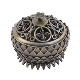 HULIANFU Retro Lotus Incense Burners Dragon Incense Holder Incense Burner Mini Sandalwood Censer Home Office Decor Decoration Craft
