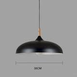 HULIANFU Nordic Modern LED E27 Oak Pendant light plate Hanging Lights Home improvement Iron and Oak decoration Pendant lamp