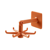HULIANFU Kitchen Hook Multi-Purpose Hooks 360 Degrees Rotated Rotatable Rack For Organizer and Storage Spoon Hanger Accessories
