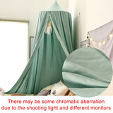 HULIANFU Kids Mosquito Net Baby Crib Curtain Hanging Tent Home Decoration Living Room Bedroom Corner Bed Decor Girl Princess Mosquito Net