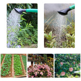 HULIANFU OOTDTY Garden Watering Can with Long Mouth Handle Large Capacity 5/8L Watering Kettle Sprinkler for Indoor Outdoor Flower Plants