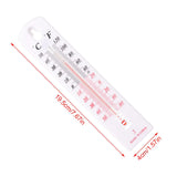 HULIANFU New Accurate Indoor Outdoor Temperature Meter Office Room Wall Hang Greenhouse Thermometer Humidity Meter