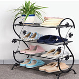 HULIANFU Shoe rack living room furniture home economy Shoe rack dormitory  small dustproof space-saving multilayers shoe cabinet