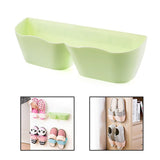 HULIANFU wall-mounted shoe rack Shoes Hanger home storage three-dimensional wall slippers shelf high heels sports shoes storage rack