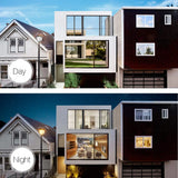 HULIANFU Multi-size One Way Mirror Window Film Privacy Sun Blocking Glass Sticker Heat Control Reflective Film Self Adhesive Window Tint