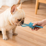 HULIANFU Washable Rope Dog Toy Bite Resistant Pet Dog Chew Toys for Small Dogs Cleaning Teeth Interactive Dogs Toys Pet Accessories