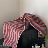 HULIANFU Luxurious Towels Plaid Retro Checkerboard Cotton Bathrobe Women Robe Soft Sleepwear Kimono Warm Bath Robes Coat Towel Homewear