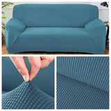 HULIANFU Polar Fleece Fabric Universal Sofa Cover Euro Sofa Covers For Living Room Stretch Sectional Corner Sofa Cover Plaids On The Sofa