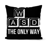 HULIANFU Super Hot Game Fans Video Gamepads Cushion Cases Retro Games Decorative Pillows Case Livingroom Sofa Couch Bed Car Throw Pillows