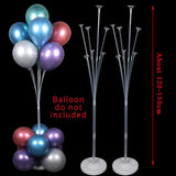 HULIANFU Table Balloon Arch Set Ballon Column Stand for Wedding Birthday Party Decorations Kids Balloons Accessories Christmas Decor ball