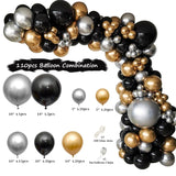 HULIANFU Wedding Balloon Kit Balloons Arch Decoration Birthday Baby Shower Party Birthday Wedding Balloon Decoration Balloons Sets Arch