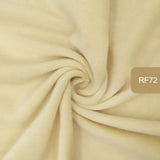 HULIANFU   Zyfmptex 1pcs Minky Fabrics For Sewing Diy Handmade Home Textile Cloth For Toys Plush Fabric Patchwork Solid Color Style 45*50cm