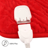 HULIANFU Large electric heating pad For Back Pain and Cramps Relief heat pad with Moist & Dry Heat Therapy Options EU/US/UK/AU Plug