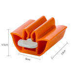 HULIANFU Rolling Toothpaste Device Tube Dispenser Holder Multifunctional Plastic Facial Cleanser Squeezer Press for Bathroom Accessories