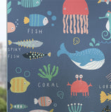 HULIANFU Landscape pastoral pattern window frosted glass sticker opaque toilet anti-lighting bathroom film anti-peep shading window paper