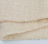 HULIANFU RU075C Popular Wedding Party baby shower decoration cotton gold blush pink dark green beige blue cheesecloth gauze table runner