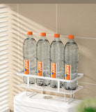 HULIANFU Toilet Water Tank Storage Rack Iron Toilet Punch-Free Multifunctional Storage Rack Bathroom Toilet Upper Shelf  shelf organizer