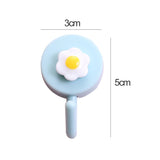 HULIANFU New Cute Animal Wall Hook for Key Holder Coat Towel Hanging Plastic Mask Holder Bathroom Organizer Wall Decor Home Accessories