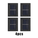 HULIANFU Smart Solar LED Outdoor Light Waterproof Garden Decor Lamps for Balcony Courtyard Street Wall Light Garden Outdoor Solar Lamp