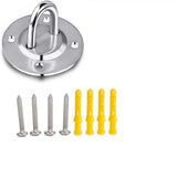 HULIANFU Stainless Steel Suspension Bracket Hammock Mount Ceiling Hook Anchor Hanger For Gym Training Aerial Yoga Sex Swing Hanging Kit