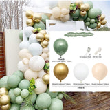 HULIANFU Wedding Balloon Kit Balloons Arch Decoration Birthday Baby Shower Party Birthday Wedding Balloon Decoration Balloons Sets Arch