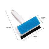HULIANFU Magic Window Wiper Scraper 180 Degrees Rotatable Hand Push Mop Sweeper Broom Home Floor Windows Cleaning Tools