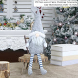 HULIANFU Santa Claus Christmas Doll Merry Christmas Decorations for Home Elk Christmas Ornaments Xmas Tree Decor  Navidad Natal Gifts