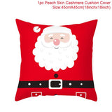 HULIANFU Santa pillowcase Happy New Year 2023 Xmas Gifts  Christmas Decor For Home Merry Christmas Ornament Navidad Natal Xmas Gifts