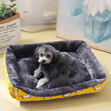 HULIANFU Pet Dog Bed Sofa Mats Pet Products Coussin Chien Animals Accessories Dogs Basket Supplies For Large Medium Small House Cat Bed