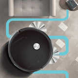 HULIANFU Multifunctional Robot Vacuum Cleaner 3 IN 1 USB Rechargeable Smart Sweeping Robot Automatic Sweeper Vacuum Cleaner 1200MAH