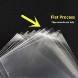 HULIANFU Transparent Plastic Self Adhesive Bag Self Sealing Small Bags For Pen Jewelry Candy Packing Resealable Gift Cookie Packaging Bag
