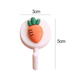 HULIANFU New Cute Animal Wall Hook for Key Holder Coat Towel Hanging Plastic Mask Holder Bathroom Organizer Wall Decor Home Accessories